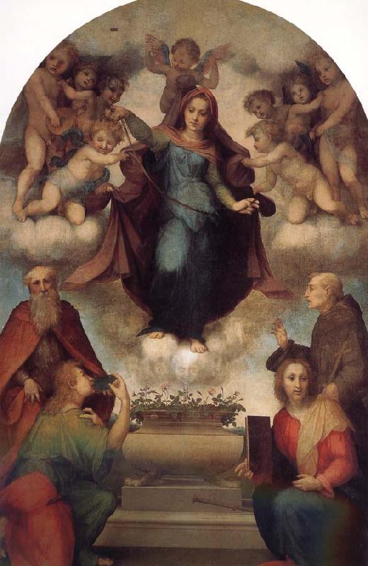 Andrea del Sarto Our Lady of Angels around Sweden oil painting art